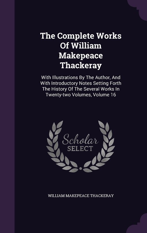 Front cover_The Complete Works Of William Makepeace Thackeray