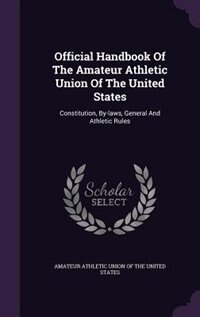 Front cover_Official Handbook Of The Amateur Athletic Union Of The United States
