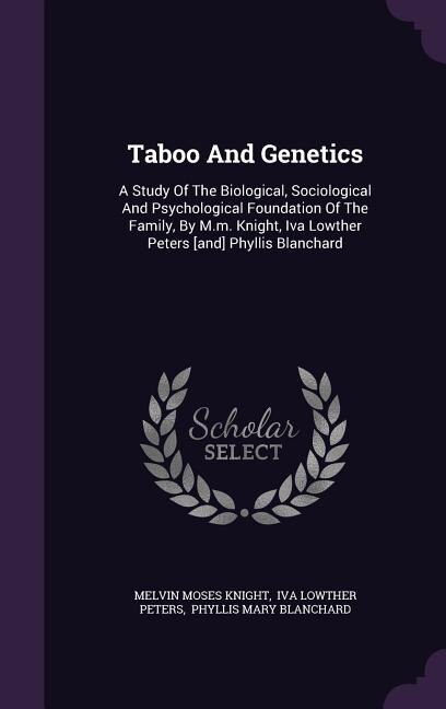 Front cover_Taboo And Genetics