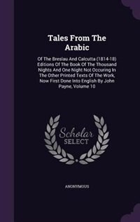 Front cover_Tales From The Arabic