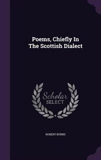 Front cover_Poems, Chiefly In The Scottish Dialect