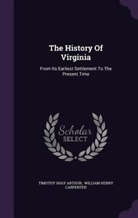 Couverture_The History Of Virginia
