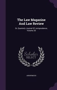 Couverture_The Law Magazine And Law Review