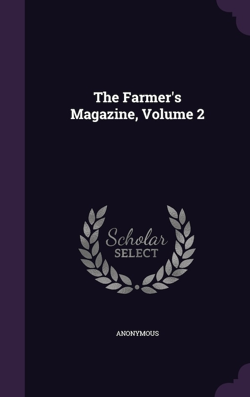 Front cover_The Farmer's Magazine, Volume 2