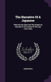 Front cover_The Narrative Of A Japanese
