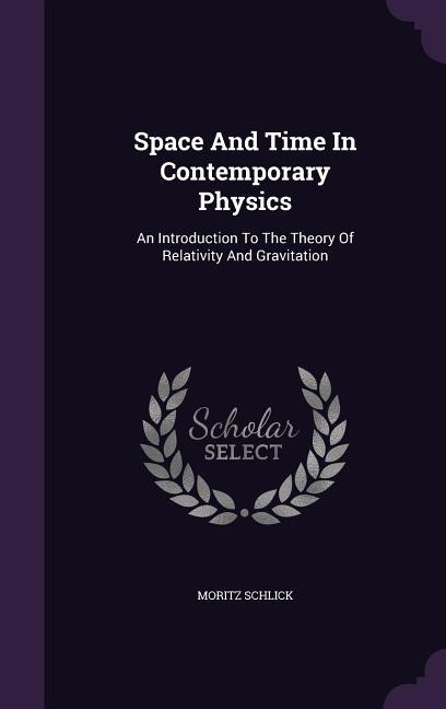 Front cover_Space And Time In Contemporary Physics