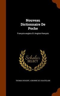 Front cover_Nouveau Dictionnaire De Poche
