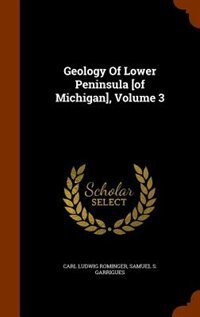 Couverture_Geology Of Lower Peninsula [of Michigan], Volume 3