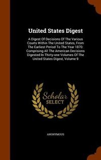 Front cover_United States Digest