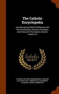 Front cover_The Catholic Encyclopedia