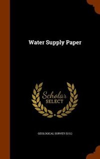 Couverture_Water Supply Paper