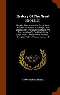 Couverture_History Of The Great Rebellion