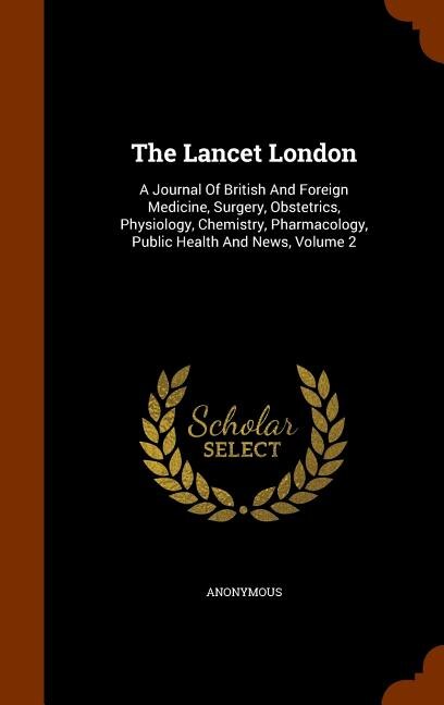 Front cover_The Lancet London