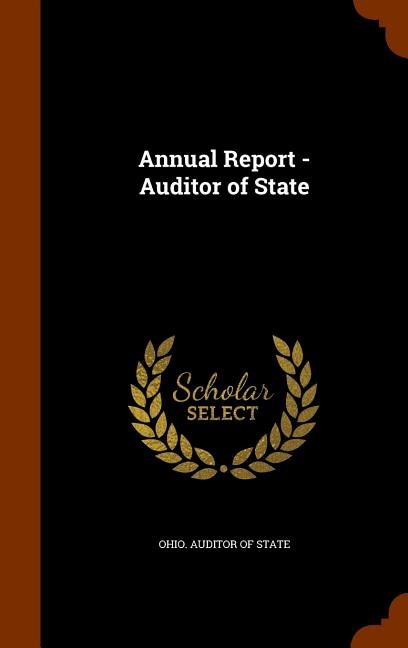 Annual Report - Auditor of State