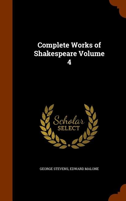 Front cover_Complete Works of Shakespeare Volume 4