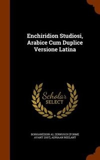 Front cover_Enchiridion Studiosi, Arabice Cum Duplice Versione Latina