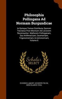 Front cover_Philosophia Pollingana Ad Normam Burgundicae