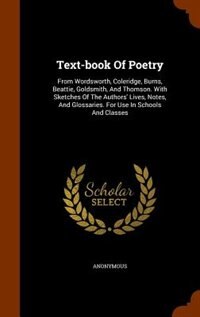 Couverture_Text-book Of Poetry