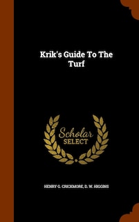 Front cover_Krik's Guide To The Turf