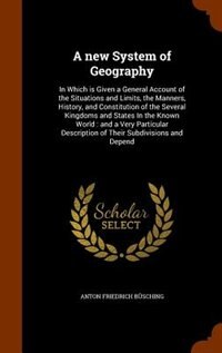 Couverture_A new System of Geography
