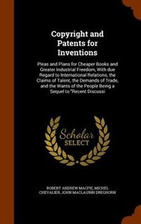 Couverture_Copyright and Patents for Inventions