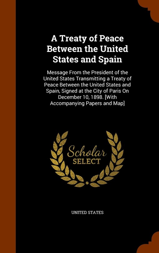 Couverture_A Treaty of Peace Between the United States and Spain