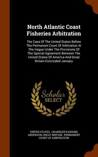 Front cover_North Atlantic Coast Fisheries Arbitration