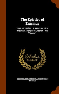 Front cover_The Epistles of Erasmus