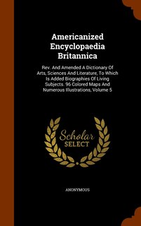 Front cover_Americanized Encyclopaedia Britannica