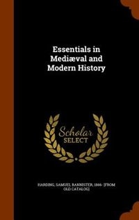 Couverture_Essentials in Mediæval and Modern History