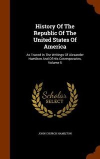 Couverture_History Of The Republic Of The United States Of America