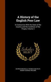 Couverture_A History of the English Poor Law