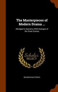 Front cover_The Masterpieces of Modern Drama ...