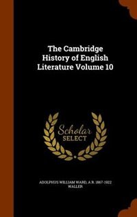 Front cover_The Cambridge History of English Literature Volume 10
