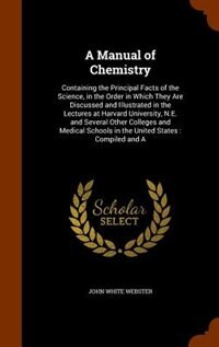Front cover_A Manual of Chemistry