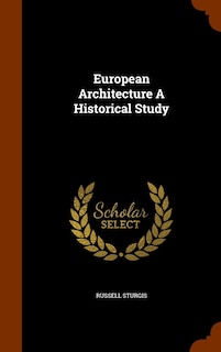 Couverture_European Architecture A Historical Study