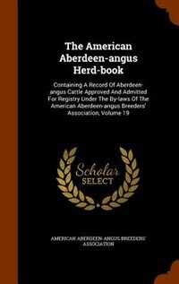 Front cover_The American Aberdeen-angus Herd-book