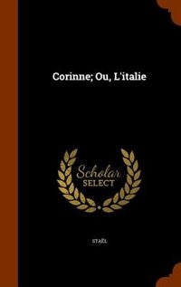 Front cover_Corinne; Ou, L'italie