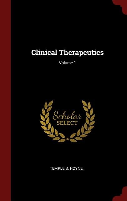 Couverture_Clinical Therapeutics; Volume 1