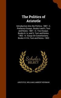 Front cover_The Politics of Aristotle