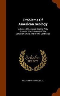 Couverture_Problems Of American Geology