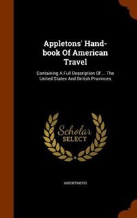 Front cover_Appletons' Hand-book Of American Travel
