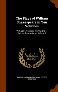 Couverture_The Plays of William Shakespeare in Ten Volumes