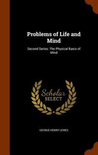Couverture_Problems of Life and Mind