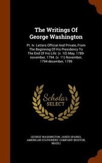 Front cover_The Writings Of George Washington