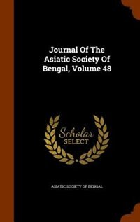 Front cover_Journal Of The Asiatic Society Of Bengal, Volume 48