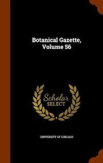 Couverture_Botanical Gazette, Volume 56