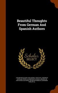 Couverture_Beautiful Thoughts From German And Spanish Authors