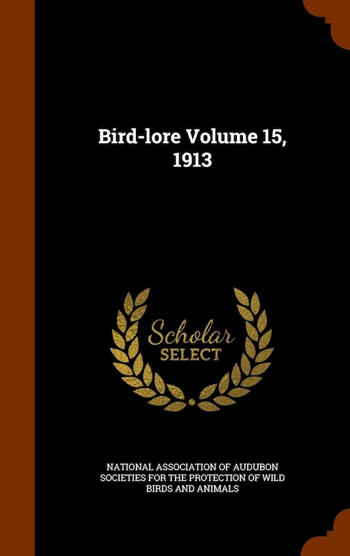 Front cover_Bird-lore Volume 15, 1913