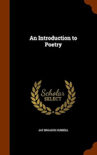Front cover_An Introduction to Poetry